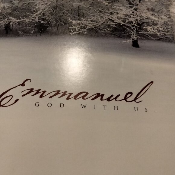 Emmanuel God With Us CD International Bible Society 2003 Christmas Music - Picture 6 of 6